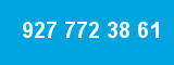 927 772 38 61 927 772 38 61